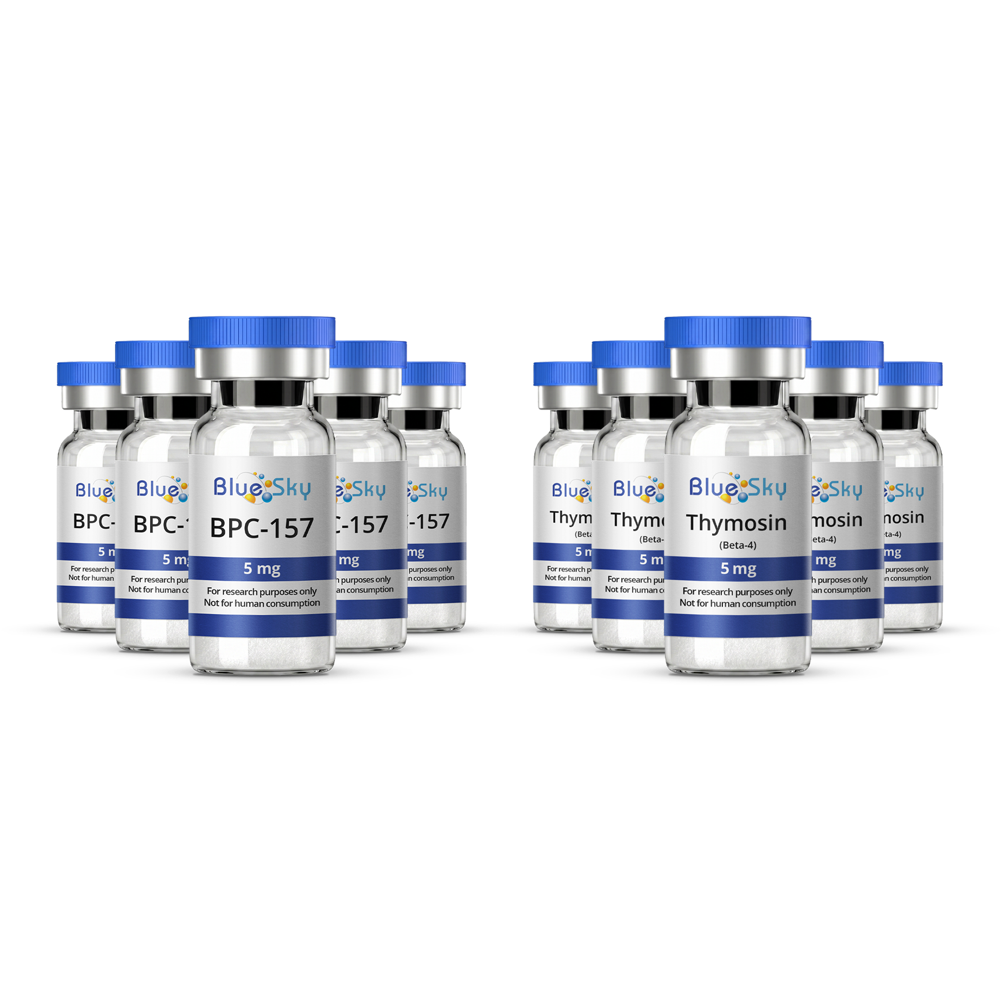 Bundle (BPC-157 5mg x5 + TB500 5mg x5)