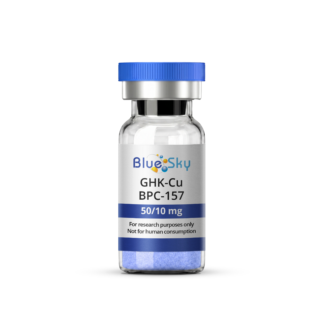 Blend GHK-Cu 50mg with BPC-157 10mg
