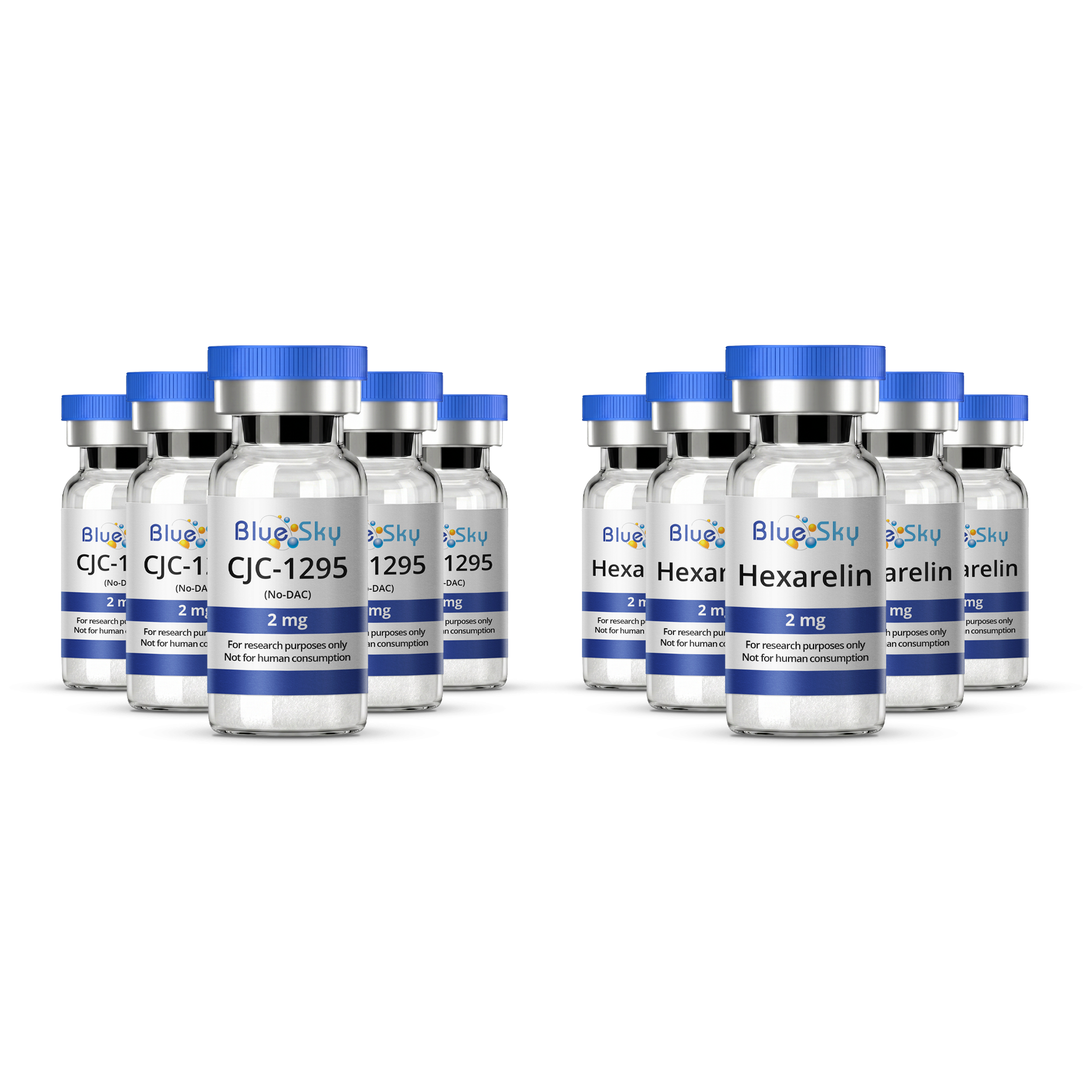 Bundle (CJC-1295 No Dac 2mg x5 + HEXARELIN 2mg x5)